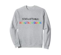 Stato Attuale ascoltaci o Signore, Regalo per Lui e per lei Felpa