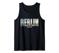 Stato Berlino Germania Vacanze Berlino Città Vintage Canotta