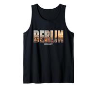 Stato Berlino Germania Vacanze Berlino Città Vintage Canotta