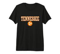 Stato del Tennessee con Le Tre Stelle Maglietta Premium