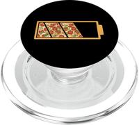 Stato della batteria della pizza - Pizza Baker per amanti del cibo italiano PopSockets PopGrip per MagSafe