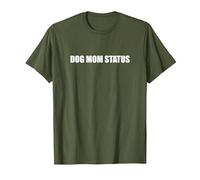 Stato della Mamma del Cane Maglietta, Uomo, Oliva, L