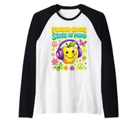 Stato della Mente di Quarta elementare Maglia con Maniche Raglan