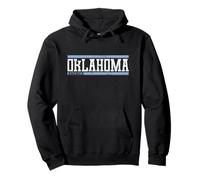 Stato dell'Oklahoma America USA Paese Felpa con Cappuccio