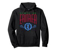 stato, di, eritrea, con, eritrea, bandiera, mappa, eritrea, indipendenza Felpa con Cappuccio