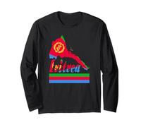 stato, di, eritrea, con, eritrea, bandiera, mappa, eritrea, indipendenza Maglia a Manica