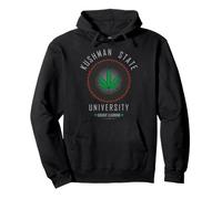 Stato di Kushman | Cannabis Marijuana Weed/Pot Stoner Felpa con Cappuccio