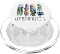 Stato di Washington, Pacific Northwest Design, PNW, Washington PopSockets PopGrip per MagSafe