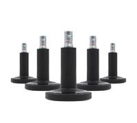 STATO-M Aliante da pavimento | Moquette - Piedini per sedie Nero