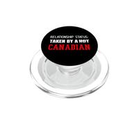 Stato sentimentale: Preso da un caldo canadese uomo donna moglie PopSockets PopGrip per MagSafe
