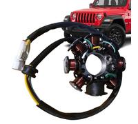 Stator Ignition Coil - Motorcycle Single Cylinder Ignition Coil Replacement Part for Engine Repair and Maintenance | High Performance Stator Çoil for Troubleshooting, Sports Riders