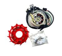 Statore accensione magnete bobina Per DIO 50 Dio50 AF18 AF28 Generatore Di Potenza Leggero A 8 Bobine, Aggiornamento Della Messa A Punto Dello Statore, Bobina, Magnete, Rotore Di Accensione