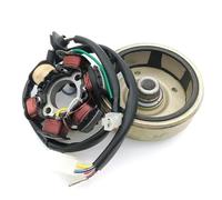 Statore Accensione Per DIO50 Per DIO 17/18/24/27/28 AT55 Bobina Statore Magnete Per Scooter A Due Tempi Rotore Magnete(C)