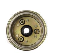 Statore Bobina Per GY6 50cc 70cc Ricambi Per Motore Per Moto Bobina Statore Magnete Con Rotore Volano Generatore Accessori Per Moto Da Cross(Yellow)