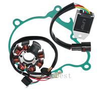 Statore Bobina+Raddrizzatore+Guarnizione per KTM 250 XC 300 XC-W 250 EXC SixDays