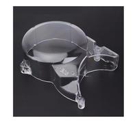 Statore Guard Copertura Del Carter Motore Orizzontale Per Motocicletta, Protezione Dello Statore Di Accensione, Piastra Per 110 Cc 125(Transparent Plastic)