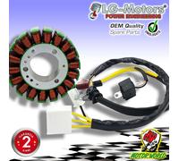 STATORE MAGNETE 18 POLI PER YAMAHA T-MAX TMAX 500 2001 2002 2003 4T CARBURATORE