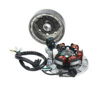 Statore Magnete Per Lifan 140 140cc 1P55FMJ Con Avviamento A Pedale Orizzontale Motore Da Sterrato, Accensione Magnete Statore Volano Kit Magnete Motori Magneto Statore Bobina