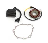 Statore Magnete Per Suzuki Per GSXR 600 750 2006-2007 Bobina Magneto Statore+Raddrizzatore di Tensione+Guarnizione Magneto Statore Bobina