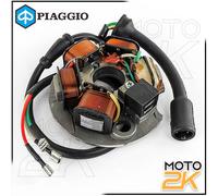 one by Camamoto cod. 77199500 statore con 6 poli magnete volano compatibile con Vespa pk 50 fl2 hp/Ape p50 / Ape 50 mix