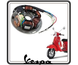 STATORE MAGNETE VOLANO PER PIAGGIO VESPA PX PE 125 150 200 CON ACCENSIONE ELETTRONICA - VESPA ARCOBALENO ELECTRONIC TUTTI I MODELLI ORIGINALE PIAGGIO.