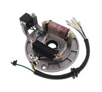 Statore Magnetico Bobina 2 Bobine statore Magnetico Piastra rotore per Moto 50cc 70cc 90cc 110cc 125cc Pit ATV Quad