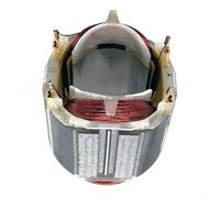 Statore motore per martello rotativo, design con nucleo a 4 pin, costruzione in metallo, compatibile con martelli elettrici GBH2-20 e GBH2-24