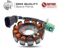 Statore: Kokusan 12 Poli 12v 120w Piaggio-Aprilia 50 Moto Motore Ricambi