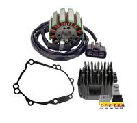 Statore Ricarica Bobina Statore Magnete Raddrizzatore Tensione Guarnizione Coperchio Generatore Per YZF-R1 2002-2003 2007-2008 FZ1-N FZ1-S FZ8-S(For 2007-2008)