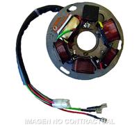 Statore: SGR 6 Poli Con Base Piaggio Senza Pick-Up Moto Motore Ricambi Motorino