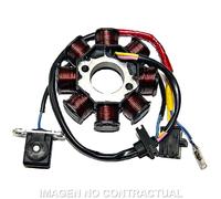 Statore SGR Monofase 8 Poli Con Pick-Up 1 Cavo Kymco Per Moto Ricambi