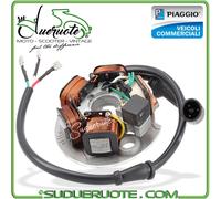 Statore Volano per Ape 50 1996-2011 a 5 Poli e 6 Fili Accensione Magnete Piaggio