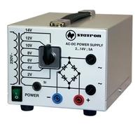 Statron 5359.3 - Alimentatore di rete da laboratorio, regolabile 2-14 V/AC 5 A, 75 W, 2 pezzi