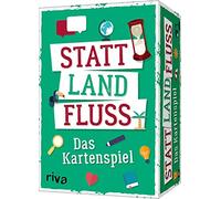 Statt Land Fluss - Das Kartenspiel: Für Zuhause und unterwegs, Party oder Spieleabend. Das perfekte Geschenk. Ab 12 Jahren