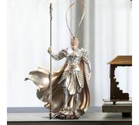 Statua 3D Black Myth Wukong, Statua Ornamentale da Tavolo Wukong Goku, Statua D'azione Monkey King, Decorazione per Acquario Monkey King, Scultura Ornamentale Monkey(C)