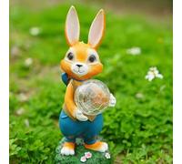 Statua a energia solare per esterni, statuetta, scultura, statua, ornamento decorativo, decorazione per Halloween, per giardino, cortile, patio, prato, balcone, sentiero, impermeabile IP65 (altri,