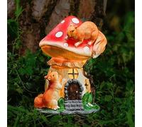 Statua a energia solare per esterni, statuetta, scultura, statua, ornamento decorativo, decorazione per Halloween, per giardino, cortile, patio, prato, balcone, sentiero, impermeabile IP65 (edificio,