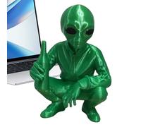 Statua Alien - Figure da Esterno Alien per Cortile,Scultura Divertente Decorazione Casa per Esterni Giardino Feste Compleanno Halloween e Regalo
