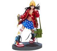 Statua altamente collezionabile con licenza di design DC Comics Hype Girl Wonder