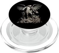 Statua angelica di San Michele Arcangelo PopSockets PopGrip per MagSafe