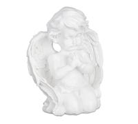 Statua angelo custode Figurina cherubino Putto preghiera resistente 0,3 kg