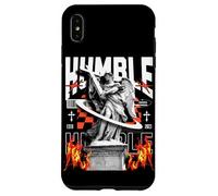 Statua Angelo Umile Fiamma Santa Cristiana Streetwear Custodia per iPhone XS Max