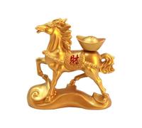 Statua 'anno del cavallo, statuetta decorativa a forma di cavallo, scultura decorativa per capodanno lunare cinese 2026, mascotte di della , statuetta per comodino, scrivania