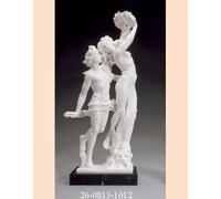 Statua Apollo e Dafne bianca. Apollo and Daphne marble dust statue
