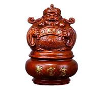 Statua Artigianale Feng Shui Scolpisci la Statua del Dio della ricchezza - Decorazione per Fortuna e ricchezza Perfetta per la Tua casa o Il Tuo Ufficio Bellissimo per Il Capodanno CIN