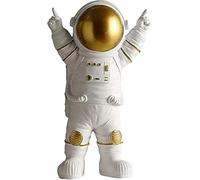 Statua astronauta astronauta in resina, modello astronauta, ornamento per casa, ufficio, scrivania, decorazione da tavolo, vittoria dorata