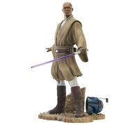 Statua autentica di Star Wars Mace Windu Attack of the Clones Premier alta 11 po