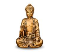 Statua Bodhi Oro - Decorazione Zen e Feng Shui - per creare un'atmosfera rilassante e spirituale - idea regalo portafortuna - Altezza: 14 cm - Colore: oro - Zen'Light