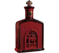 Statua bottiglia di whisky e noleggio vetro set unico vigile del fuoco regalo per gli amanti del fuoco regalo unico per gli amanti del whisky regalo per papà marito fidanzato A