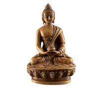 Statua Buddha Amitabha Dhyana Mudra 11Cm Resina Nepal - 3140 Bte 4